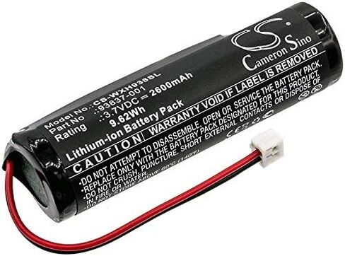 3.7V 2600mAh Replacement Battery for Wahl Magic Clip Machine Senior, Senior Cordless, Sterling 4, Designer, Super Taper Cordless, Beretto Black Stealth, Legend, Part No. 93837-001 93837-200 in Saudi Arabia