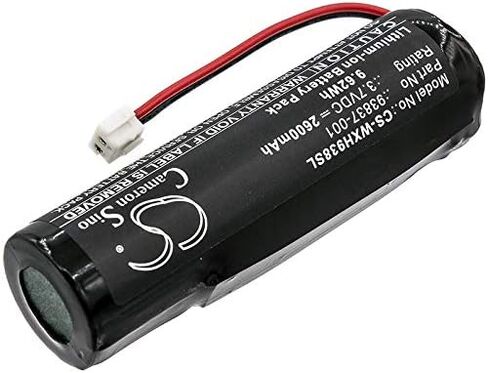 3.7V 2600mAh Replacement Battery for Wahl Magic Clip Machine Senior, Senior Cordless, Sterling 4, Designer, Super Taper Cordless, Beretto Black Stealth, Legend, Part No. 93837-001 93837-200 in Saudi Arabia