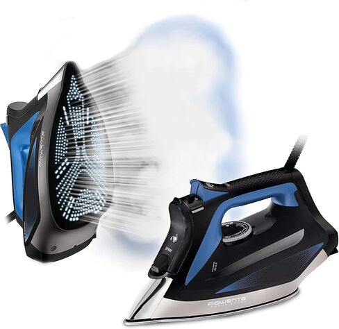 Rowenta DW5360 1750 Watt Focus Xcel Iron with Steam boost, Anti Drip, 400 Hole Sole Plate. (Renewed) in Saudi Arabia