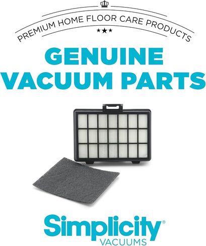 Simplicity Genuine SF-I4.3 Filter Set with HEPA Media for Jill Canister Vacuum Cleaner, Jill Replacement Filter Only in Saudi Arabia