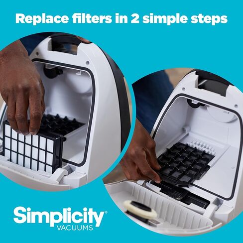 Simplicity Genuine SF-I4.3 Filter Set with HEPA Media for Jill Canister Vacuum Cleaner, Jill Replacement Filter Only in Saudi Arabia
