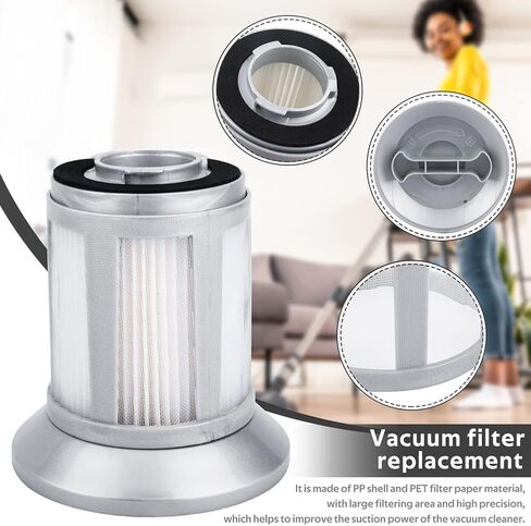 فلتر 2156A للمكنسة الكهربائية Bissell Zing Canister 2156A، 1665، 16652، 1665W استبدال الفلتر قطعتين، رقم الجزء 1613056 in Kuwait