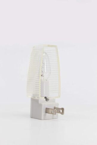 مقبس حائط Kingman Night Light مع مفتاح تشغيل/إيقاف، أبيض دافئ مدرج في قائمة UL، 120 فولت 4 وات (عبوة واحدة) in Kuwait
