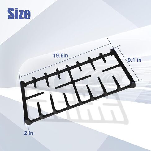 WB31X27150 Gas Stove Grate Replacement for GE, Replaces Jxgrate1 General Electric Burner Center Middle Grates Griddle Parts, Range Surface Cast Iron Rack Griddle for JGBS66REKSS in Kuwait