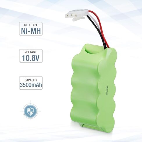بطارية بديلة Dutyone 10.8V 3.5Ah متوافقة مع مكنسة Shark Freestyle Navigator اللاسلكية XBT1106N SV1110 SV1106N SV1110N SV11O6N SV116N in Kuwait
