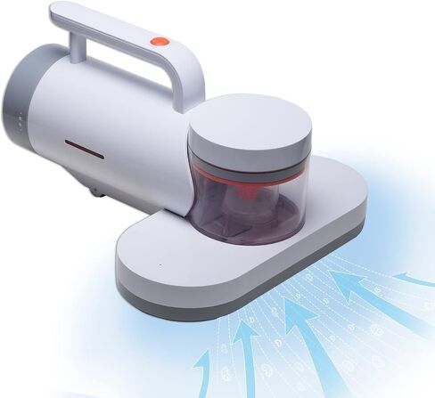 Mattress Vacuum Cleaner, 10KPa Handheld UV Bed Vacuum, Corded Dust Vacuum Remover Cleaning Machine for Pillows, Sheets, Mattresses, Sofas, Plush Toys and Other Fabric Surfaces (white-O) in Saudi Arabia
