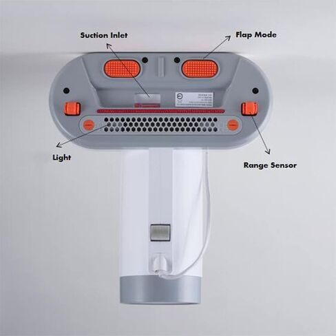 Mattress Vacuum Cleaner, 10KPa Handheld UV Bed Vacuum, Corded Dust Vacuum Remover Cleaning Machine for Pillows, Sheets, Mattresses, Sofas, Plush Toys and Other Fabric Surfaces (white-O) in Saudi Arabia