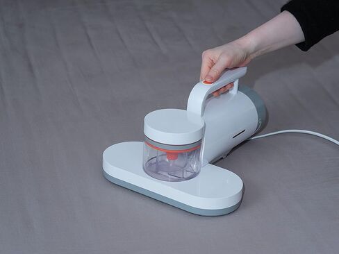 Mattress Vacuum Cleaner, 10KPa Handheld UV Bed Vacuum, Corded Dust Vacuum Remover Cleaning Machine for Pillows, Sheets, Mattresses, Sofas, Plush Toys and Other Fabric Surfaces (white-O) in Saudi Arabia