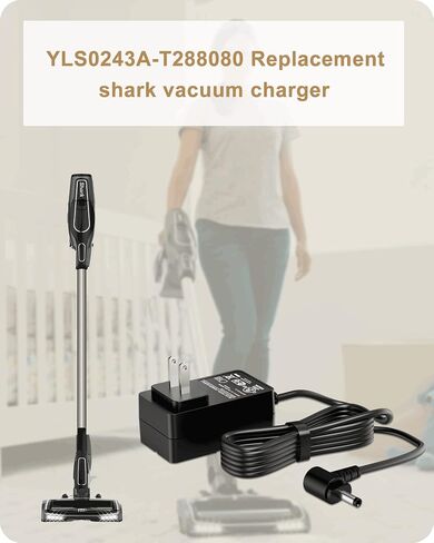 لشاحن القرش اللاسلكي YLS0243A-T288080 لاستبدال القرش IR101 ION F80 X40 IR100 IR200 IR141 XBAT200 28.8V 800mA AC/DC محول in Saudi Arabia