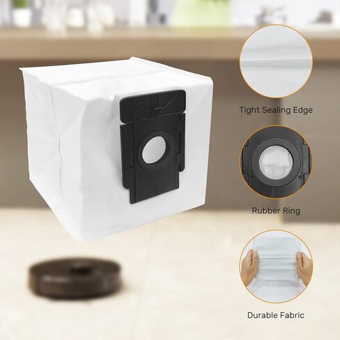 3 عبوات من أكياس الغبار من Verefa لأكياس المكنسة الكهربائية الروبوتية ذاتية التفريغ L11 Pro in Kuwait