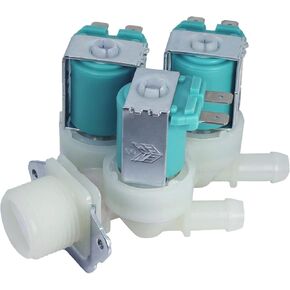 ترقية 5221ER1003A 5220FR2075L (OEM) استبدال صمام مدخل المياه للغسالة 5221ER1003D 5221ER1003C 5221ER1003F المتوافق مع Kenmore LG صمام مدخل المياه مجموعة صمامات مدخل المياه - ضمان الجودة لمدة عامين in Kuwait