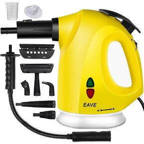 Handheld Steam Cleaner, Steamer for Cleaning, with Steam Lock Button for Hands-free Steaming, Fast Heating, Full Accessory Set Hand Steamer for Home, Kitchen, Bathroom, Car, Tile, Surface Cleaning in Kuwait