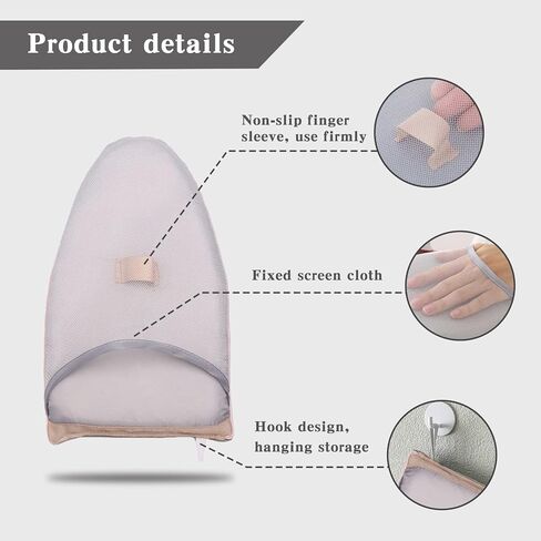لوح كي الملابس بالبخار للملابس: قفاز كي مقاوم للماء مع حلقة للاصابع، اكسسوارات بخار للملابس، قفازات مقاومة للحرارة لمكواة البخار للملابس، قفاز مضاد للبخار in Kuwait