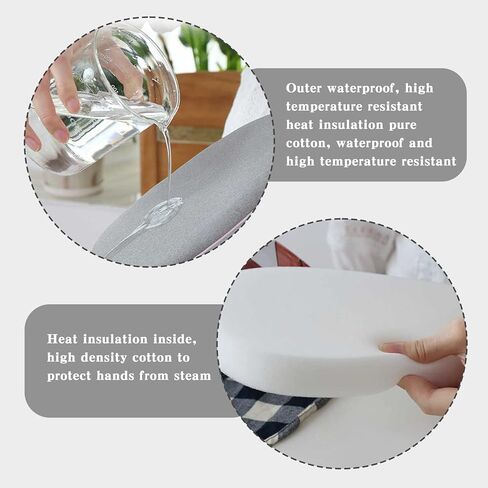 لوح كي الملابس بالبخار للملابس: قفاز كي مقاوم للماء مع حلقة للاصابع، اكسسوارات بخار للملابس، قفازات مقاومة للحرارة لمكواة البخار للملابس، قفاز مضاد للبخار in Kuwait