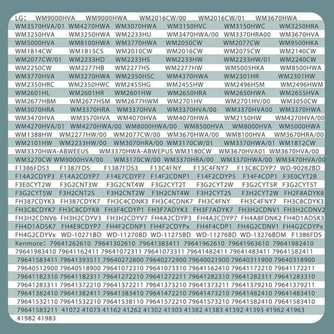 ترقية 5221ER1003A 5220FR2075L (OEM) استبدال صمام مدخل المياه للغسالة 5221ER1003D 5221ER1003C 5221ER1003F المتوافق مع Kenmore LG صمام مدخل المياه مجموعة صمامات مدخل المياه - ضمان الجودة لمدة عامين in Kuwait