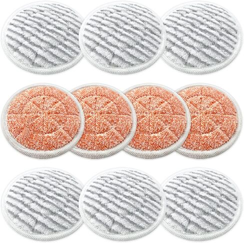 Upgrade S7001 Replacement Steam Mop 10 Packs Compatible with Shark S7000 S7000AMZ S7001 S7001TGT S7000 S7201 S7005 S7020 S8201 Steam Mop,Shark Steam and Scrub Pads in Kuwait