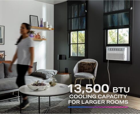 مكيف هواء نافذة GE PROFILE PHC08LY، 8100 وحدة حرارية بريطانية، أبيض in Kuwait