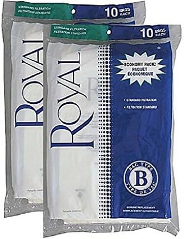 Royal Type B Vacuum Bags - 10 per Pack in Kuwait