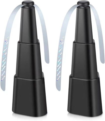 Fly Fans for Tables, 2PCS Fly Repellent Fans with Soft Blades, Keep Flies Bugs Away, Portable Table Fans for Flies, Belfans Fly Fans for Outdoor Tables, Can't Retract in Saudi Arabia