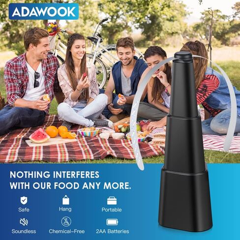 Fly Fans for Tables, 2PCS Fly Repellent Fans with Soft Blades, Keep Flies Bugs Away, Portable Table Fans for Flies, Belfans Fly Fans for Outdoor Tables, Can't Retract in Saudi Arabia