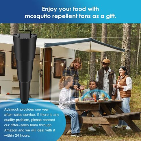 Fly Fans for Tables, 2PCS Fly Repellent Fans with Soft Blades, Keep Flies Bugs Away, Portable Table Fans for Flies, Belfans Fly Fans for Outdoor Tables, Can't Retract in Saudi Arabia