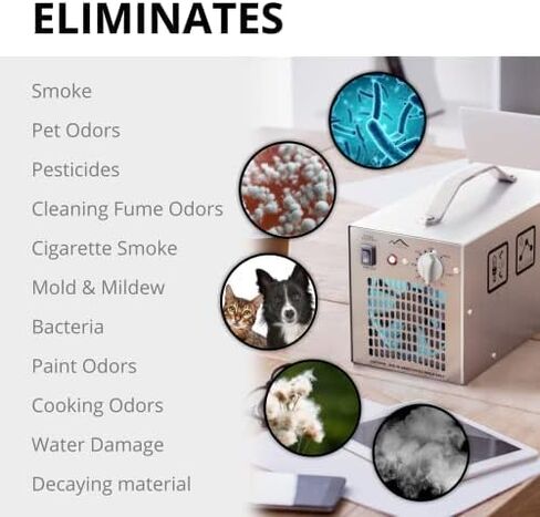 SS12000 Commercial Ozone Generator and Air Purifier, 9000 to 20000 mg/hr, Powerful Ozone Generator for Industrial Use in Saudi Arabia