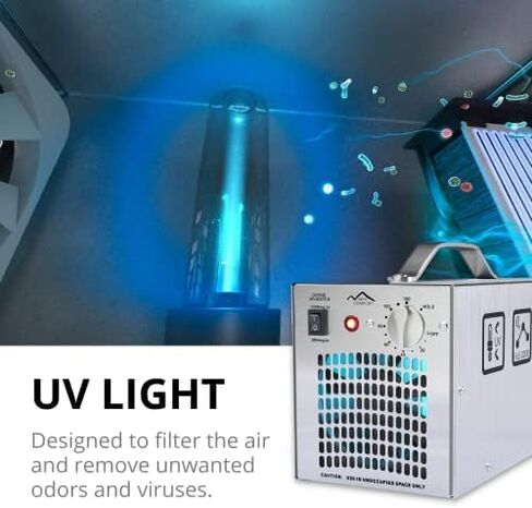 SS12000 Commercial Ozone Generator and Air Purifier, 9000 to 20000 mg/hr, Powerful Ozone Generator for Industrial Use in Saudi Arabia