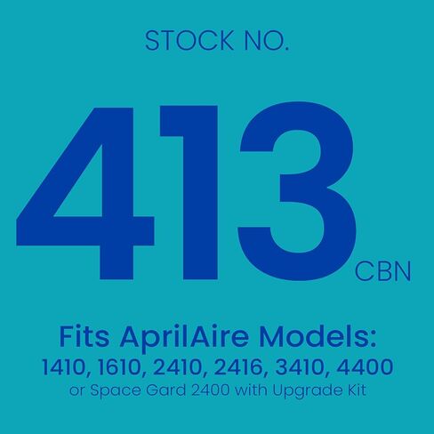 AprilAire 413CBN Replacement Filter for AprilAire Whole House Air Purifiers - MERV 13 with Carbon, Healthy Home Allergy + Odor Reduction, 16x25x4 Air Filter (Pack of 2) in Saudi Arabia
