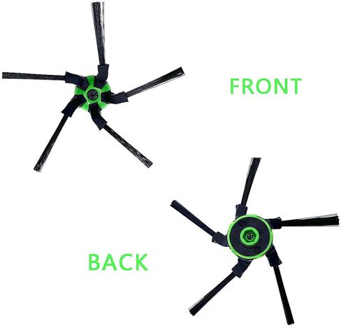 DLD Replacement Parts Compatible with for iRobot Roomba s9 (9150) s9+ s9 Plus (9550) S Series Wi-Fi Robot Vacuum Cleaner (1 Set of Multi-Surface Rubber Brushes +4 Filters + 4 Side Brushes) in Kuwait