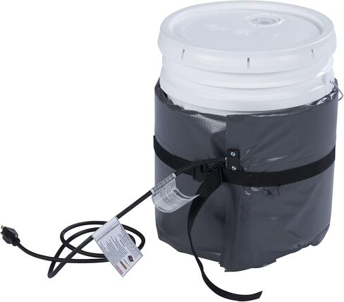 Powerblanket BB05GV Bee Blanket Honey Heater, 5 gal Pail Heater with Cutout for Gate Valve, Charcoal Gray in Saudi Arabia