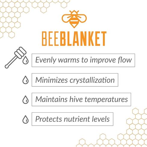Powerblanket BB05GV Bee Blanket Honey Heater, 5 gal Pail Heater with Cutout for Gate Valve, Charcoal Gray in Saudi Arabia
