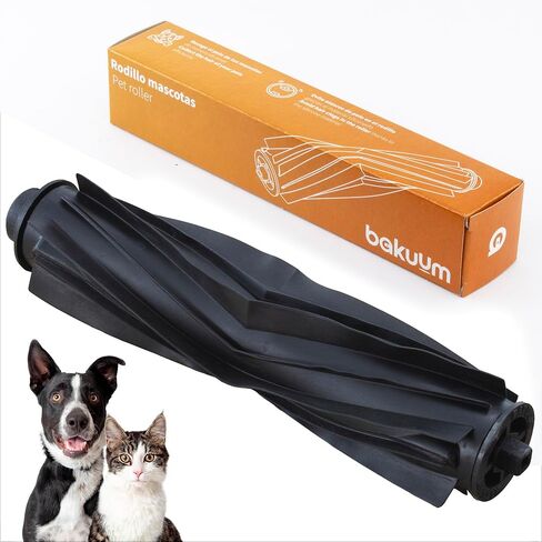 فرشاة دوارة من السيليكون للحيوانات الأليفة من BAKUUM متوافقة مع Coredy R3500 R3500S، R550+، R650، R600، R700، R750 - ملحقات الفرشاة. أسطوانة محسنة لالتقاط جميع أنواع الشعر دون تشابك in Kuwait