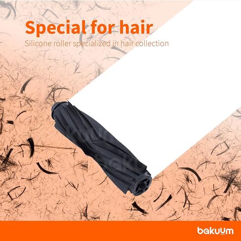 فرشاة دوارة من السيليكون للحيوانات الأليفة من BAKUUM متوافقة مع Coredy R3500 R3500S، R550+، R650، R600، R700، R750 - ملحقات الفرشاة. أسطوانة محسنة لالتقاط جميع أنواع الشعر دون تشابك in Kuwait