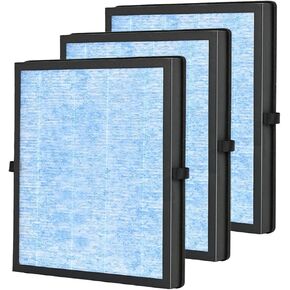 Netezza MK04 Replacement Filter，Compatible with AROEVE MK04 MG04JH Air Purifier Model DH-JH04，3-in-1 H13 True HEPA, Part No. MK04LX，3 Pack in Kuwait