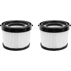 Fette Filter - 2 Pack of HEPA Replacement Filter Compatible with DEWALT DCV501HB 20V Cordless Handheld Vacuum, Compared to Part # DCV5011H in Kuwait