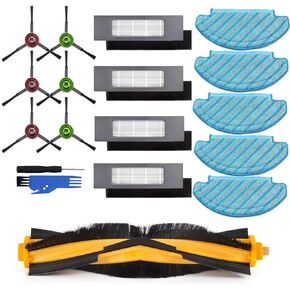 10Pcs Washable Cloth Mop Pads for Ecovacs Deebot Ozmo T8 AIVI T8 Max T8 T8+ Series/ T9 /N8, N8 Pro Plus/ N8 Pro, for Yeedi Vac/Yeedi Vac Max/Yeedi Vac Station Robot Vacuum Replacement Parts
