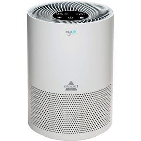 BISSELL MYair Air Purifier with High Efficiency and Carbon Filter for Small Room and Home, Quiet Air Cleaner for Allergens, Pets, Dust, Dander, Pollen, Smoke, Hair, Odors, Timer, 2780A in Kuwait