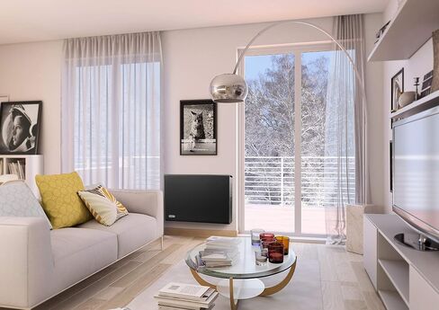 De'Longhi Convection Panel Heater, Full Room Quiet 1500W, Freestanding/Easy Install Wall Mount, LED Digital Display, Adjustable Thermostat, Timer, Energy Saving, Asphalt Gray in Saudi Arabia