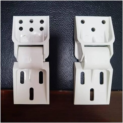 2 قطعة ثلاجة صغيرة موازنة العالمي الصدر الفريزر البلاستيك المفصلي 95 درجة-110 درجة للطي الفريزر الباب المفصلي. (اللون: 3 فتحات، الحجم: قطعتان) in Kuwait