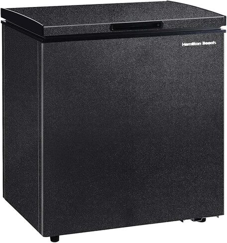 Hamilton Beach, HBFRF713 Chest Deep Freezer, 7 Cu. Ft. Capacity, Granita Rugged Design-Adjustable Thermostat-Removable Vinyl Coated Wire Basket-Easy Defrost Drain, White in Saudi Arabia