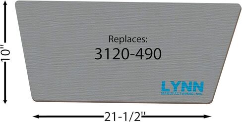 Lynn Manufacturing Replacement Hearthstone Baffle Board Kit, Equinox, 8000, 90-76010, 2425A in Kuwait