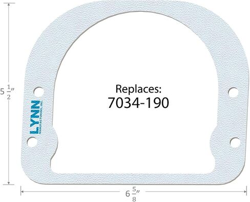 Lynn Manufacturing Replacement Quadrafire Combustion Blower Housing Gasket 240-0812, 2380J in Saudi Arabia