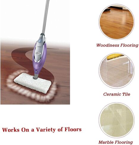 ممسحة بخار I clean Replacement Shark S3601، 8 عبوات وسادات جيب من الألياف الدقيقة لسمك القرش S3500 Series S3501 S3550 S3901 S3801 SE450 Lift Away Professional Vacuum Cleaner in Kuwait