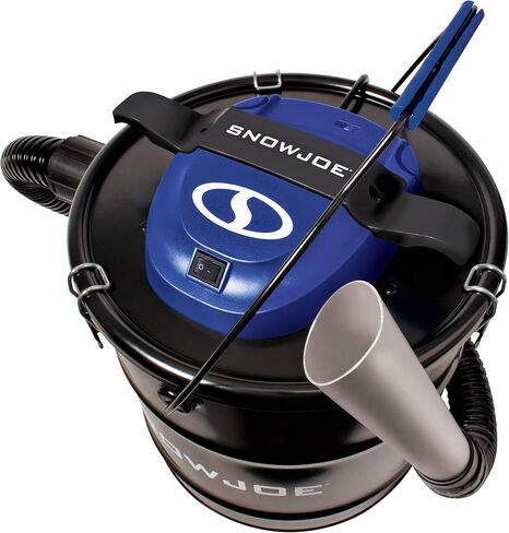 Snow Joe ASHJ201 4.8-Gallon 4-Amp Ash Vacuum w/Metal Storage Tank, Hose, Filters, Cord Organizer in Saudi Arabia