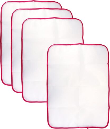 Meprotal 4 Pack Protective Ironing Mesh Pressing Pad Ironing Scorch Saving Ironing Protector Pressing Pad Boards Mesh Cloth (15.75" x 23.6) in Saudi Arabia
