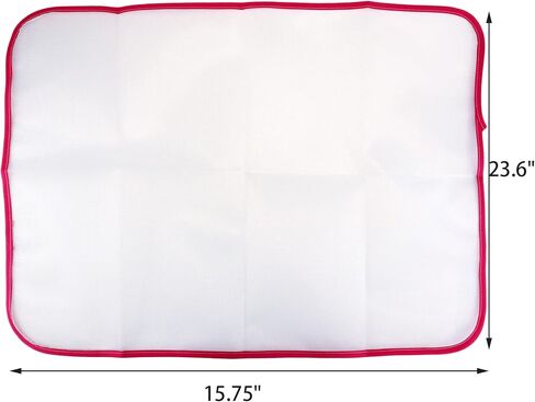 Meprotal 4 Pack Protective Ironing Mesh Pressing Pad Ironing Scorch Saving Ironing Protector Pressing Pad Boards Mesh Cloth (15.75" x 23.6) in Saudi Arabia