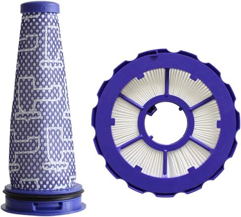 كاركيو فلتر هيبا بوست موتور وفلتر ما قبل المحرك مناسب لدايسون DC50 انيمال وفلتر مكنسة كهربائية متعددة الارضيات رقم 965081-01 و965080-01 (مجموعة من 2 + فرشاة) in Kuwait