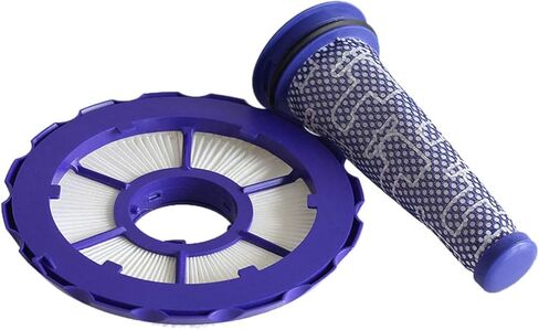 كاركيو فلتر هيبا بوست موتور وفلتر ما قبل المحرك مناسب لدايسون DC50 انيمال وفلتر مكنسة كهربائية متعددة الارضيات رقم 965081-01 و965080-01 (مجموعة من 2 + فرشاة) in Kuwait