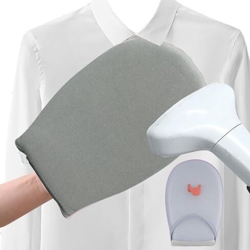 HNHMT Steamer Ironing Gloves, Garment Steamer Ironing Gloves Anti Steam Glove, Heat Resistant Clothes Steamer Glove, Anti Steam Mitt with Finger Loop for Clothes Steamers in Saudi Arabia