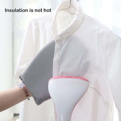 HNHMT Steamer Ironing Gloves, Garment Steamer Ironing Gloves Anti Steam Glove, Heat Resistant Clothes Steamer Glove, Anti Steam Mitt with Finger Loop for Clothes Steamers in Saudi Arabia